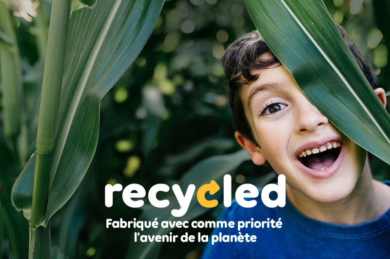 Recyclé, une meilleure façon! Nouvelle gamme d' équipements recyclés