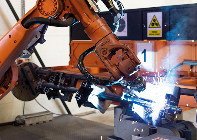 Welding robots